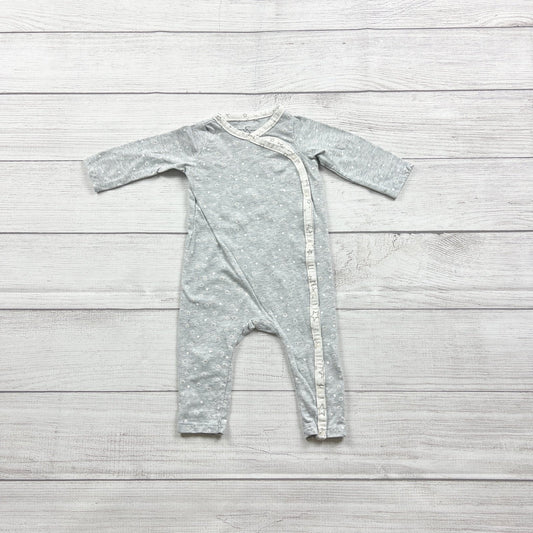 Jessica Simpson Baby Girl Sleeper Romper Wrap Snap One Piece 3-6 Months