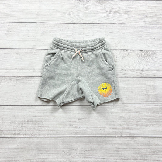 Gap Toddler Shorts Sweatshorts Sun Pull On Drawstring Pocket 18-24 Months