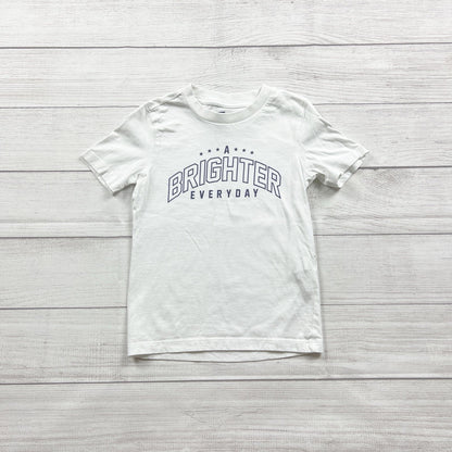Cotton On Kids White "A Brighter Everyday" Graphic Short Sleeve T-Shirt 5