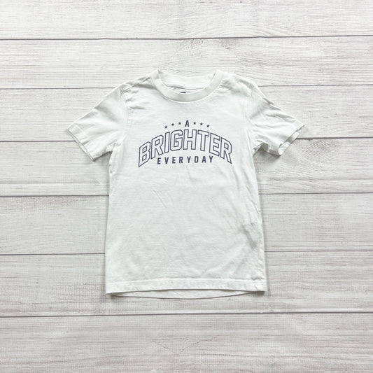Cotton On Kids White "A Brighter Everyday" Graphic Short Sleeve T-Shirt 5