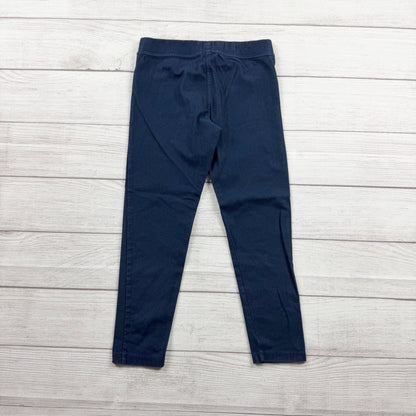 Gap Girls Dark Denim Jeggings Navy Blue Stretch Pull-On Pants 8