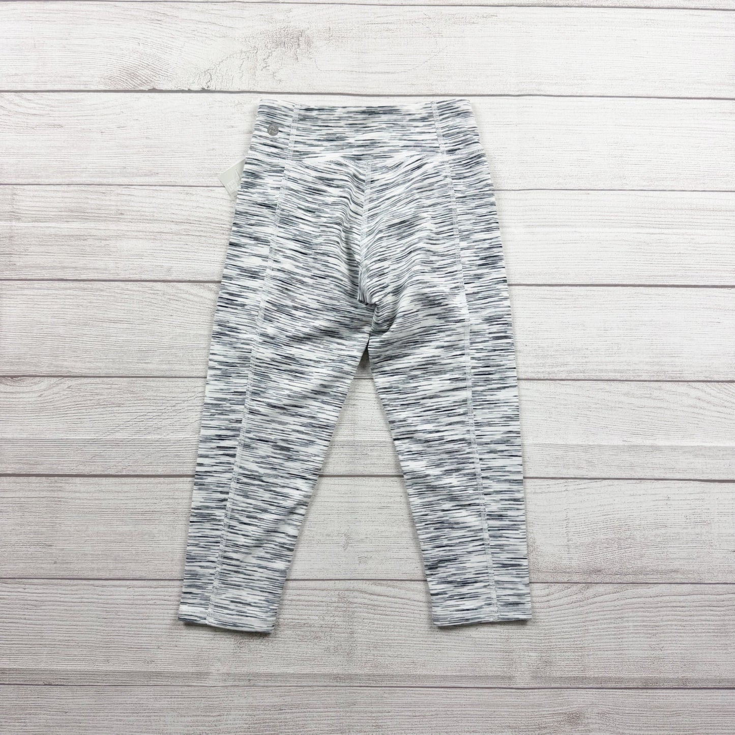 Zella Girls Leggings Gray Space Dye Athletic Yoga Pants M 8-10 NWT