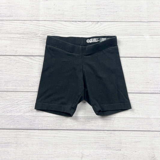 Wonder Nation Black Bike Shorts Girls Activewear XS 4-5