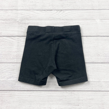 Wonder Nation Black Bike Shorts Girls Activewear XS 4-5