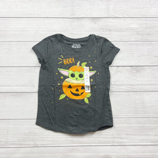 Star Wars Jumping Beans Girls Short Sleeve Halloween T-Shirt Pumpkin NWT 6