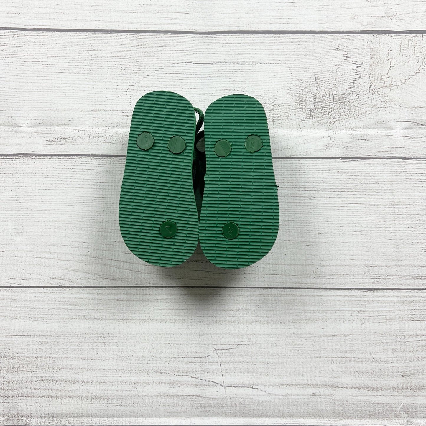 Cat & Jack Toddler Flip Flops Alligator Crocodile Print Sandals Summer 5-6