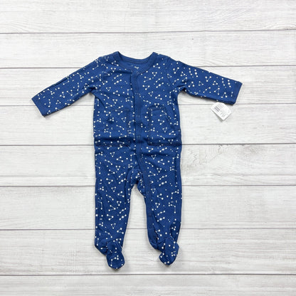 Sterling Baby Blue Constellation Footed Snap Sleeper One Piece NWT 3-6 Months