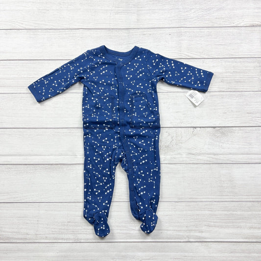 Sterling Baby Blue Constellation Footed Snap Sleeper One Piece NWT 3-6 Months