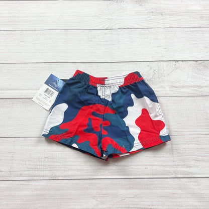 Kanu Surf Baby Swim Trunks Camo Board Shorts Lined NWT 12-18 Months