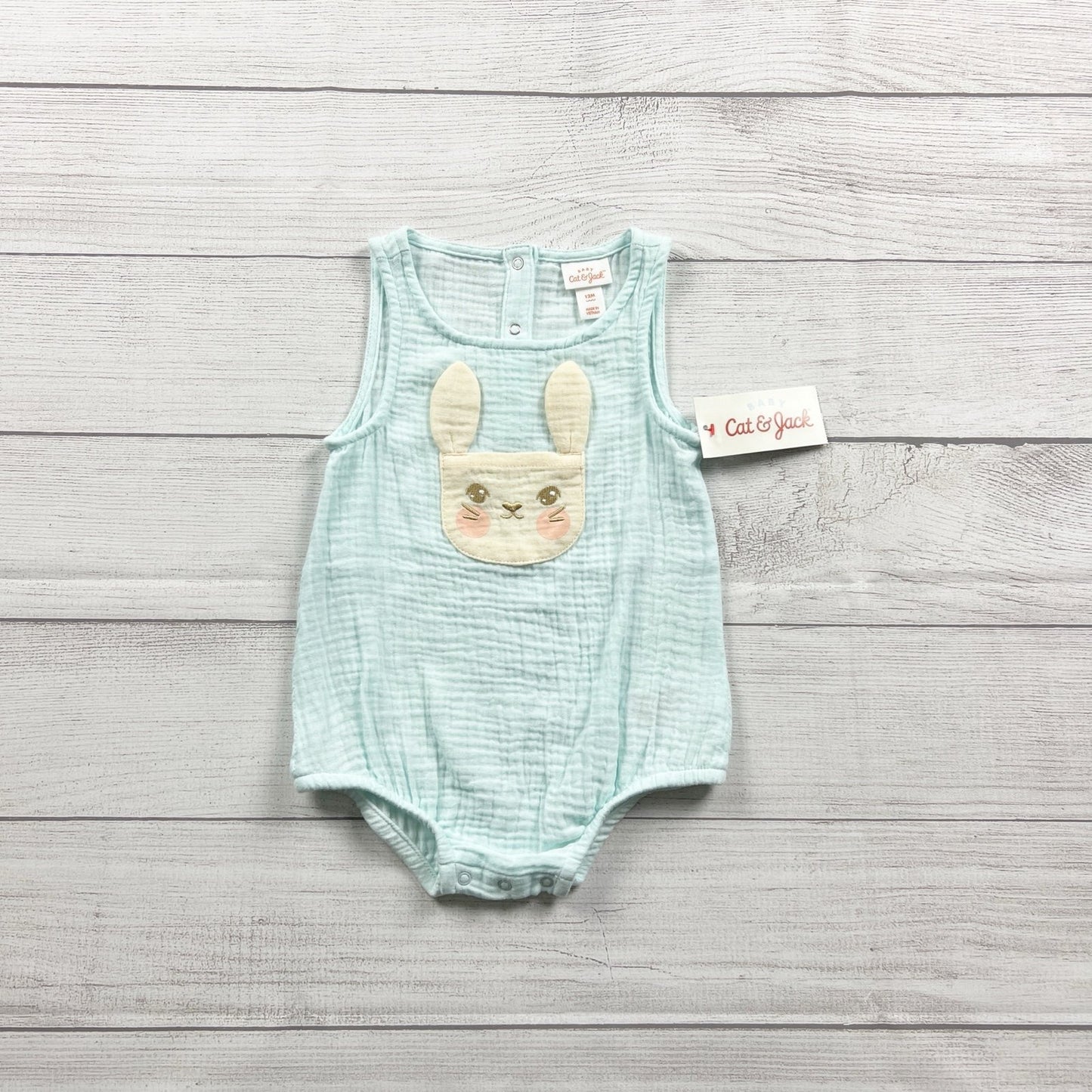 9-12M | Bunny Romper