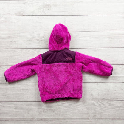 The North Face Infant Full Zip Hooded Fleece Jacket Warm Coat 6-12 Months