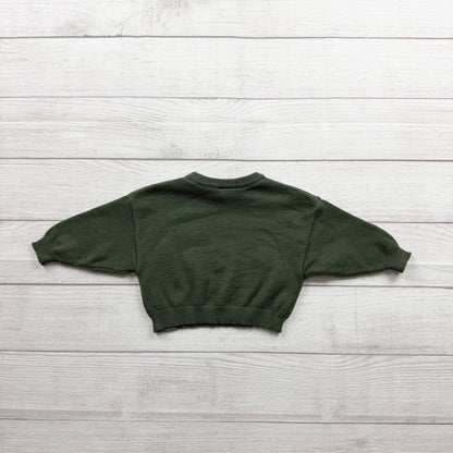 Wicked Universal Destined To Fly Toddler Green Crewneck Sweater 9-12 Months