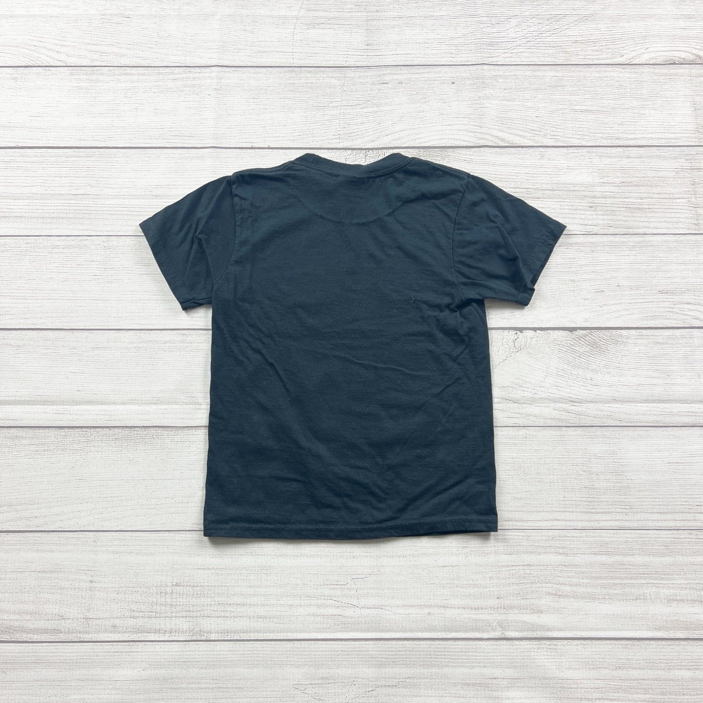 Port & Company Graphic T-Shirt “SIS Birthday Crew” Fire Truck Tee XS 5-6