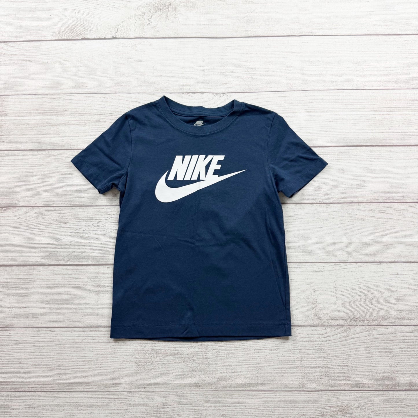 Nike Youth Navy Logo Short Sleeve T Shirt 6
