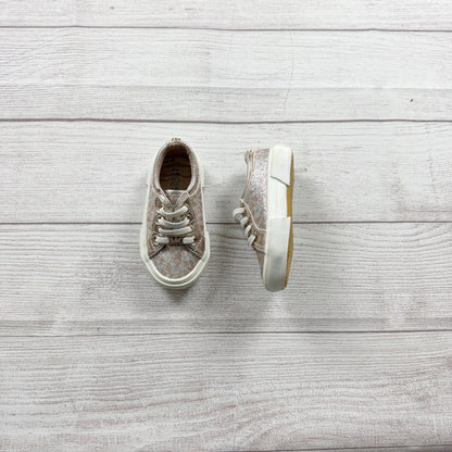 Michael Kors Baby Girl Sneakers Infant Toddler Rose Gold Glitter Fashion Shoes 5