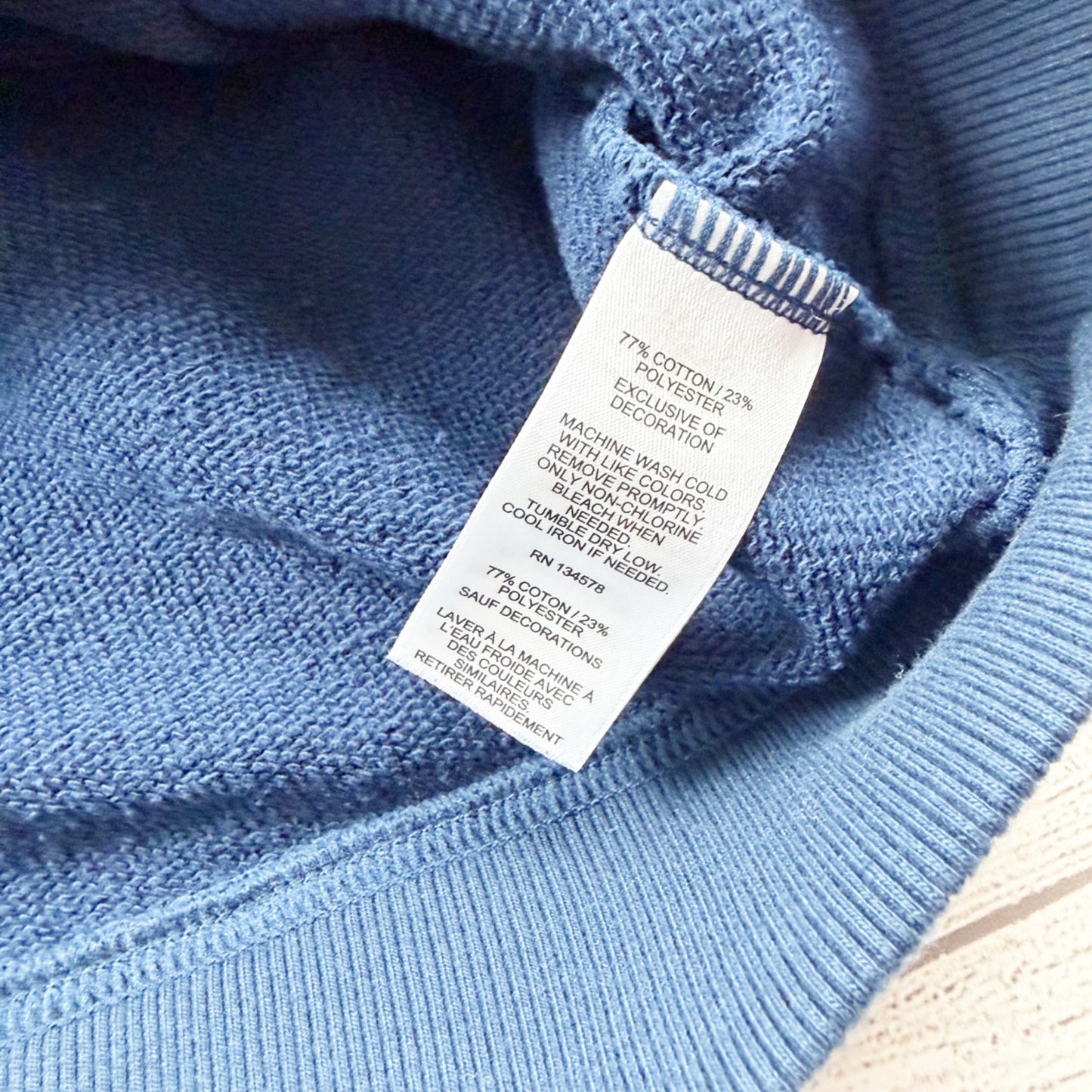 Vineyard Vines Navy 1/4 Zip Pullover Sweatshirt Whale Logo L 16