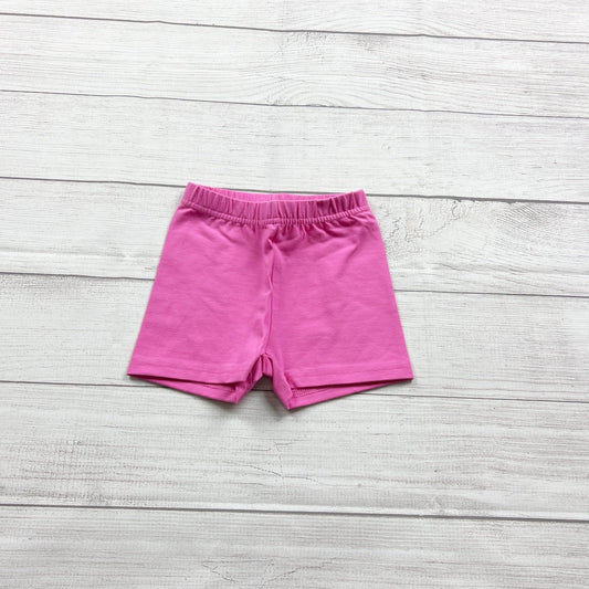 Hanna Andersson Girls Shorts Pink Bike Shorts Cotton Spandex NWT NIP 4