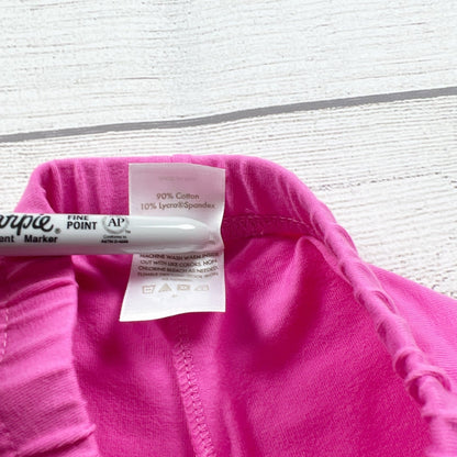 Hanna Andersson Girls Shorts Pink Bike Shorts Cotton Spandex NWT NIP 4