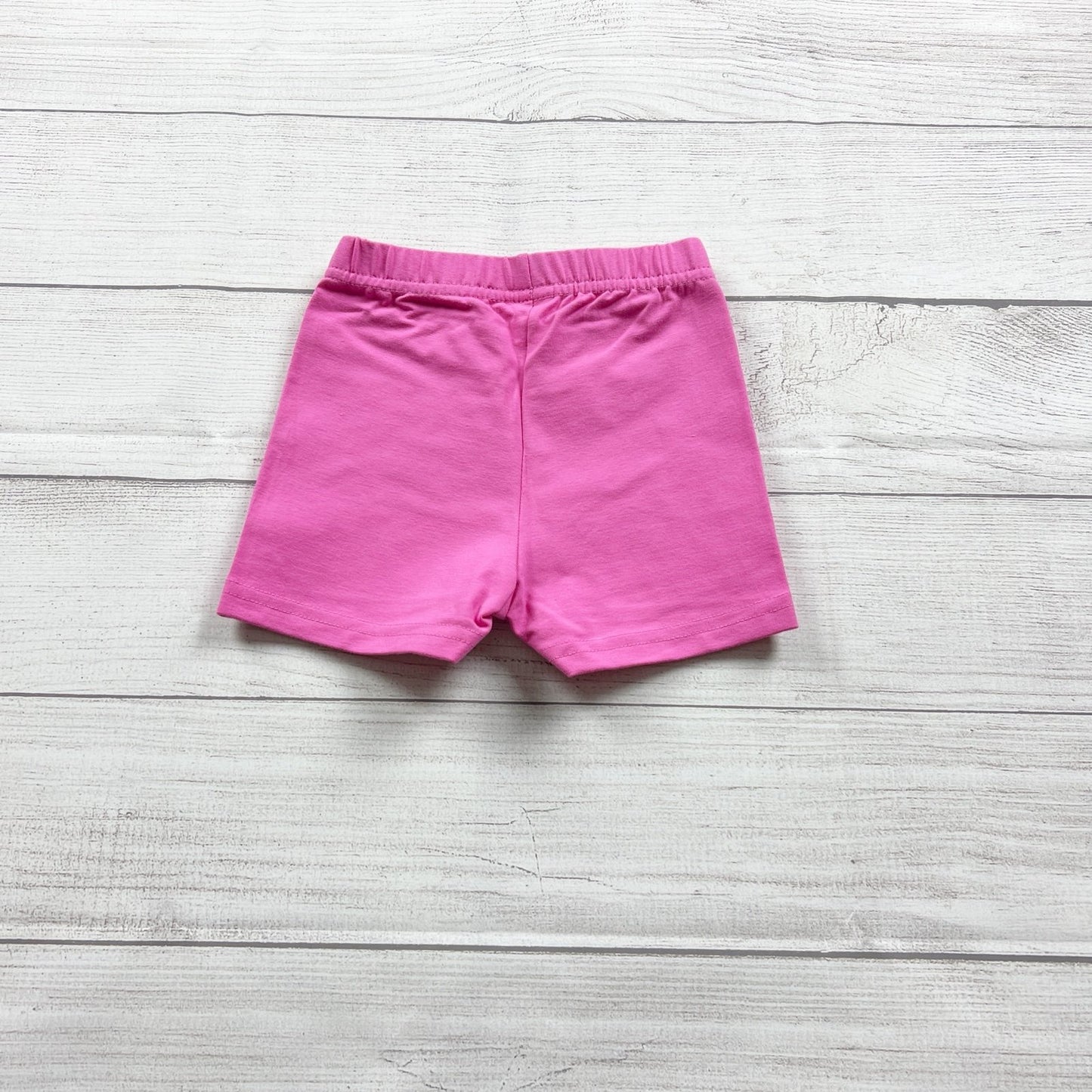 Hanna Andersson Girls Shorts Pink Bike Shorts Cotton Spandex NWT NIP 4