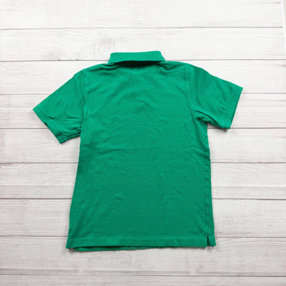 Vineyard Vines Green Polo Shirt Boys Short Sleeve Classic Fit L 16
