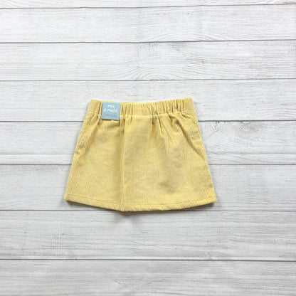 Cynthia Rowley Girls Skirt Corduroy Button Front A-Line Mini Skirt NWT 5-6