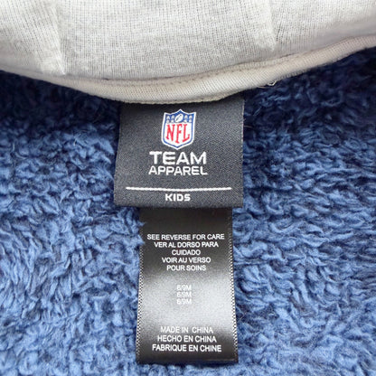 NFL Team Apparel Infant Sherpa Fleece Hooded Coverall Romper 6-9 Months