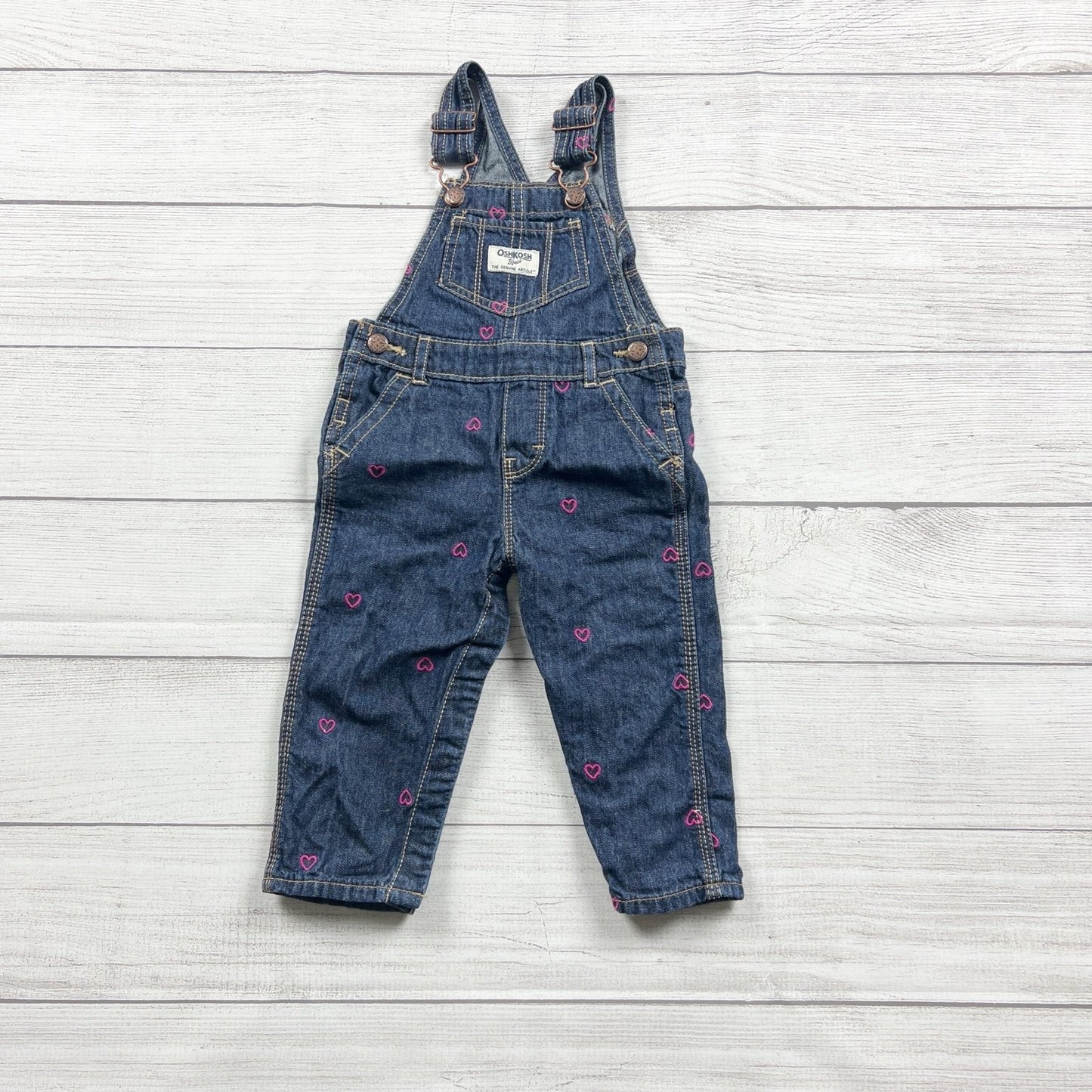 9-12M | Print Overalls