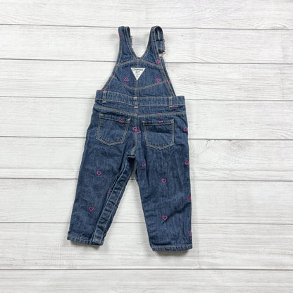 9-12M | Print Overalls