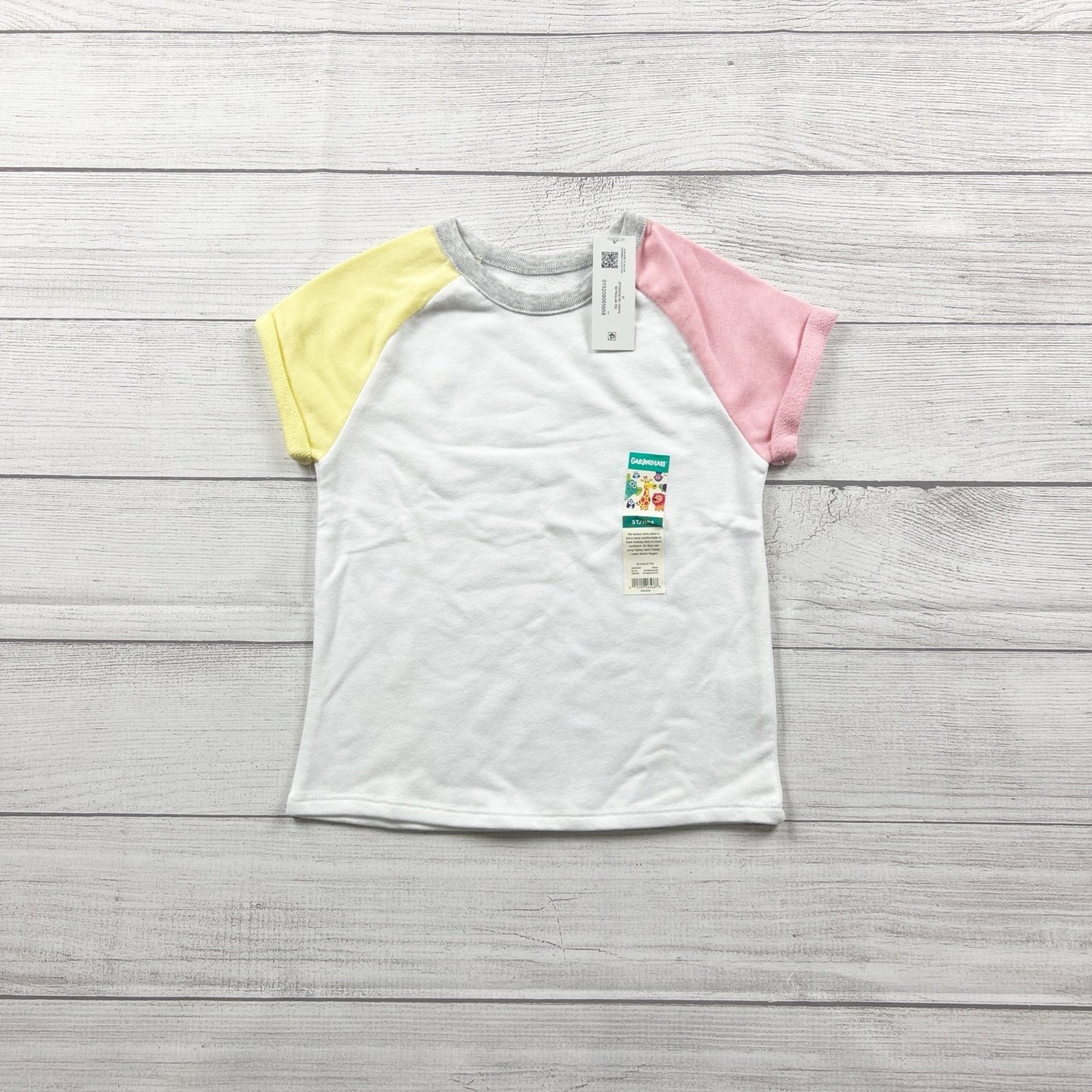 Garanimals Girls Raglan T-Shirt Short Sleeve Tee NWT 5T