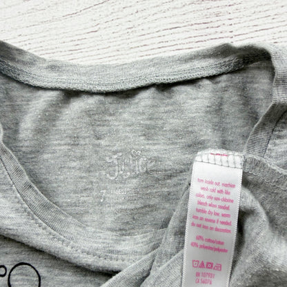Justice Girls Mermaid Flip Sequin Grey T-Shirt 7