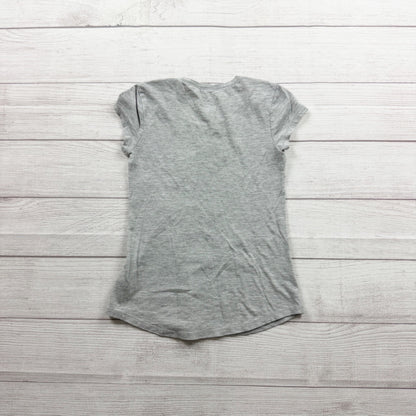 Justice Girls Mermaid Flip Sequin Grey T-Shirt 7
