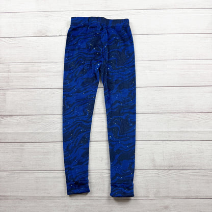 Cat & Jack Blue Starry Print Snuggly Soft Pajama Set Long Sleeve Pants 8
