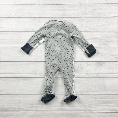 Cloud Island Baby Sleepers Dot Hedgehog Footed Pajamas 2-Pack 6-9 Months