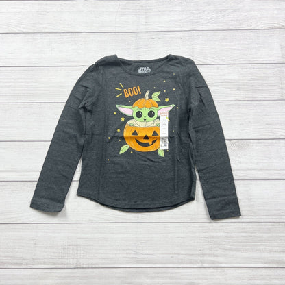 Star Wars Jumping Beans Girls Long Sleeve Halloween T-Shirt Pumpkin NWT 7