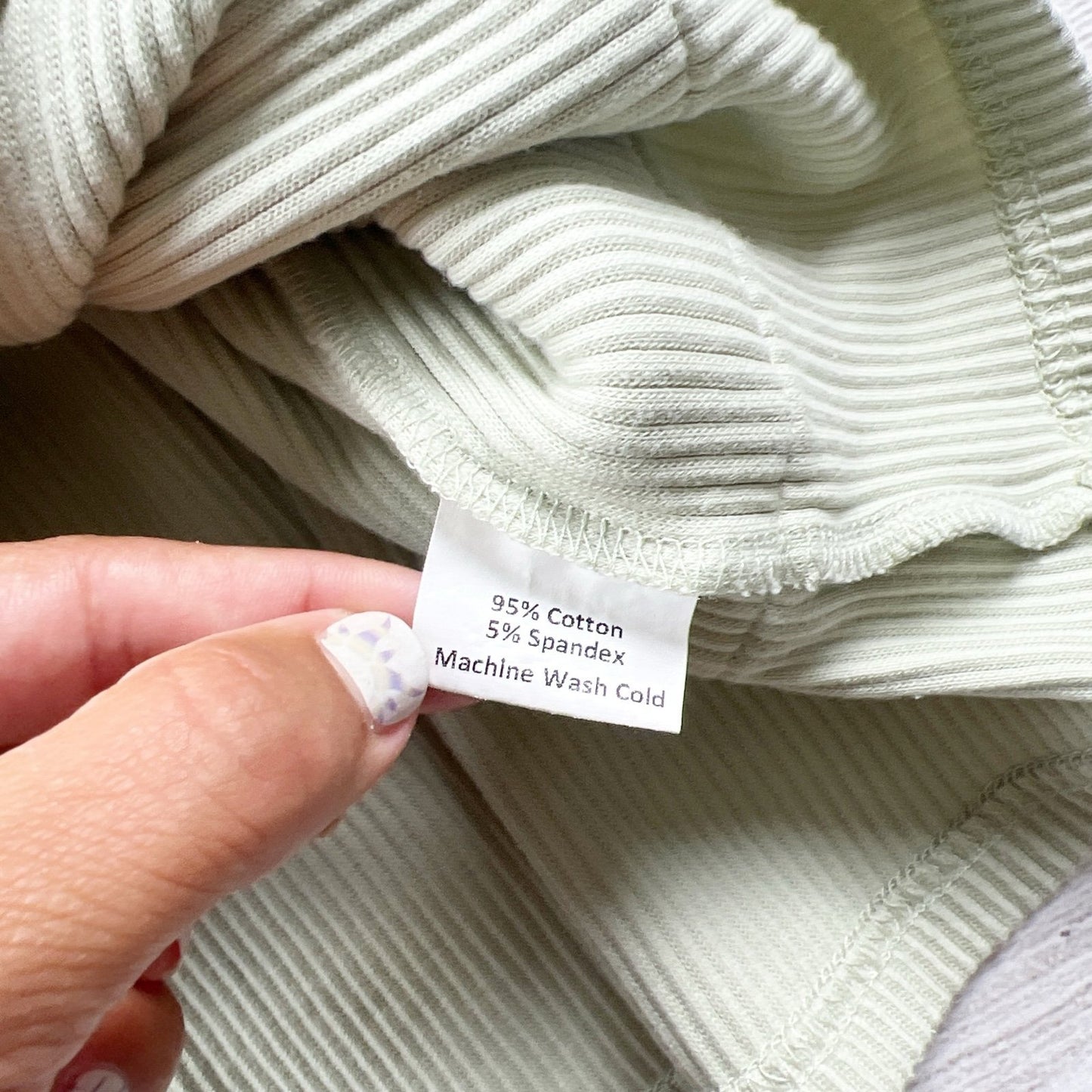 Little Wedgies Girls Dress Sage Green Ribbed Flutter Sleeve Pocket Dress 6