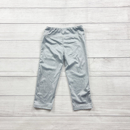Marika Girls Gray Capri Leggings Small Lightweight Activewear S 7-8