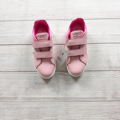 Reebok Royal Kids Rainbow Sneakers Pink Hook & Loop Youth NWT 1
