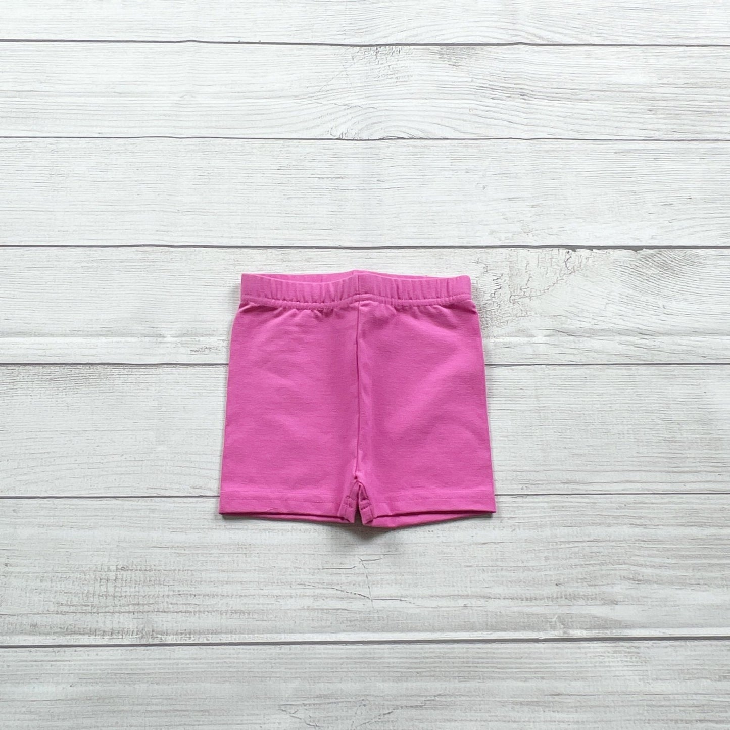 Hanna Andersson Girls Shorts Pink Bike Shorts Cotton Spandex NWT NIP 2T