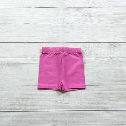 Hanna Andersson Girls Shorts Pink Bike Shorts Cotton Spandex NWT NIP 2T