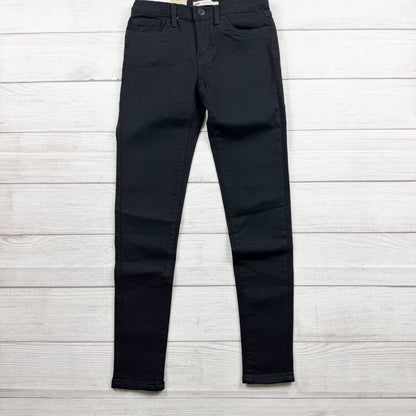 Levis 710 Super Skinny Jeans Black Stretch Denim Regular NWT 10