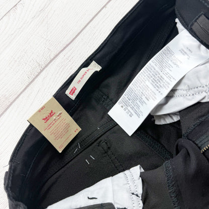 Levis 710 Super Skinny Jeans Black Stretch Denim Regular NWT 10