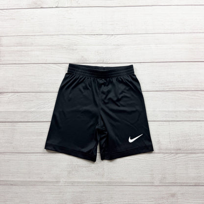 Nike Dri Fit Kids Black Athletic Shorts Polyester Lightweight Durable 5
