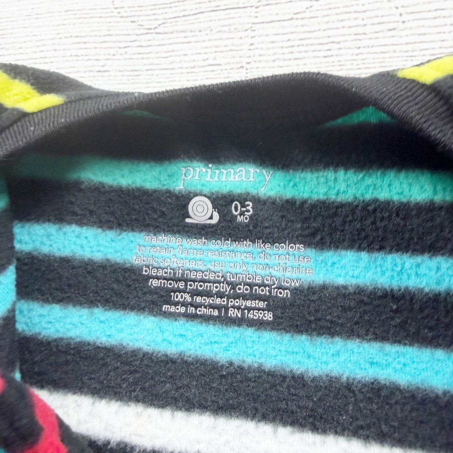 0-3M | Striped Pajamas