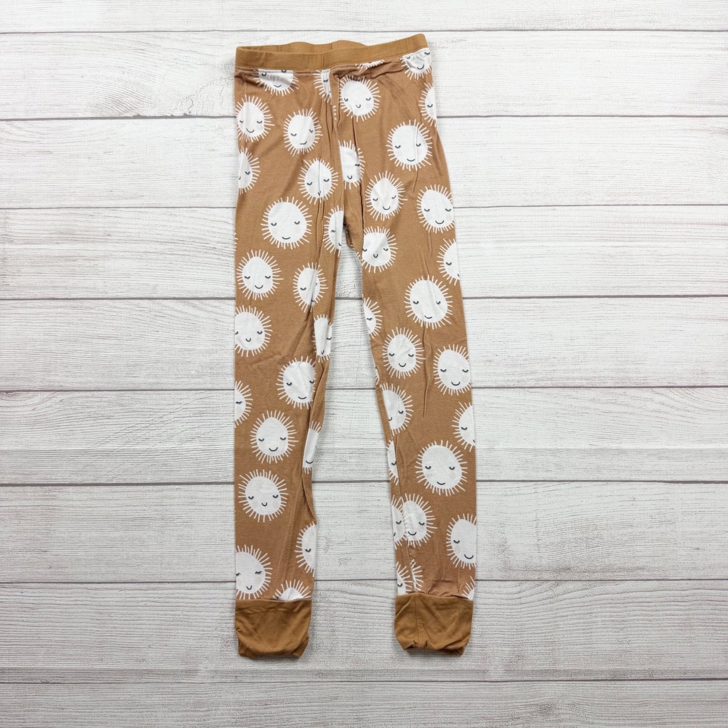 Kiki + Lulu Kids Sun Print Pajama Set Bamboo Blend Sleepwear 7-8