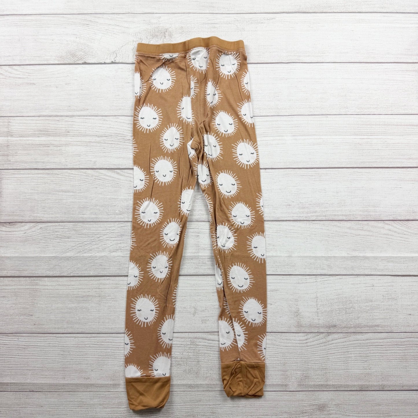 Kiki + Lulu Kids Sun Print Pajama Set Bamboo Blend Sleepwear 7-8
