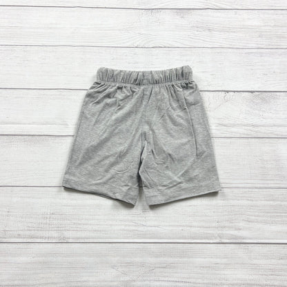 Hanna Andersson Kids Elastic Waist Athletic Shorts Gray NWT NIP 3T