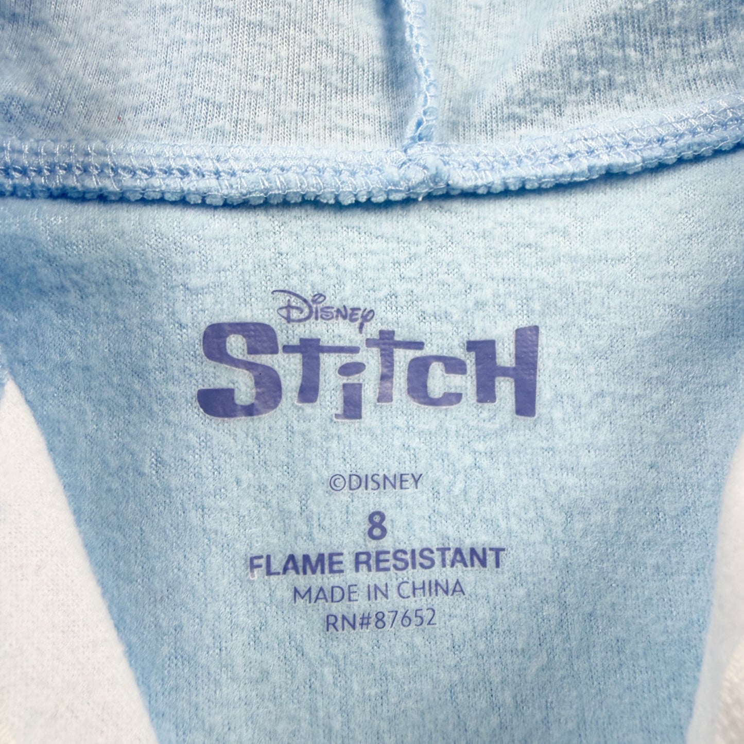 Disney Lilo & Stitch Stitch Pajamas One Piece Costume Hoodie Blue Pink 8