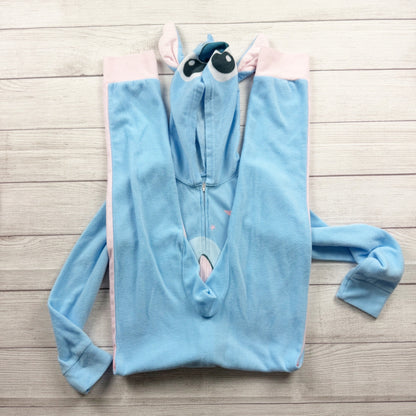 Disney Lilo & Stitch Stitch Pajamas One Piece Costume Hoodie Blue Pink 8
