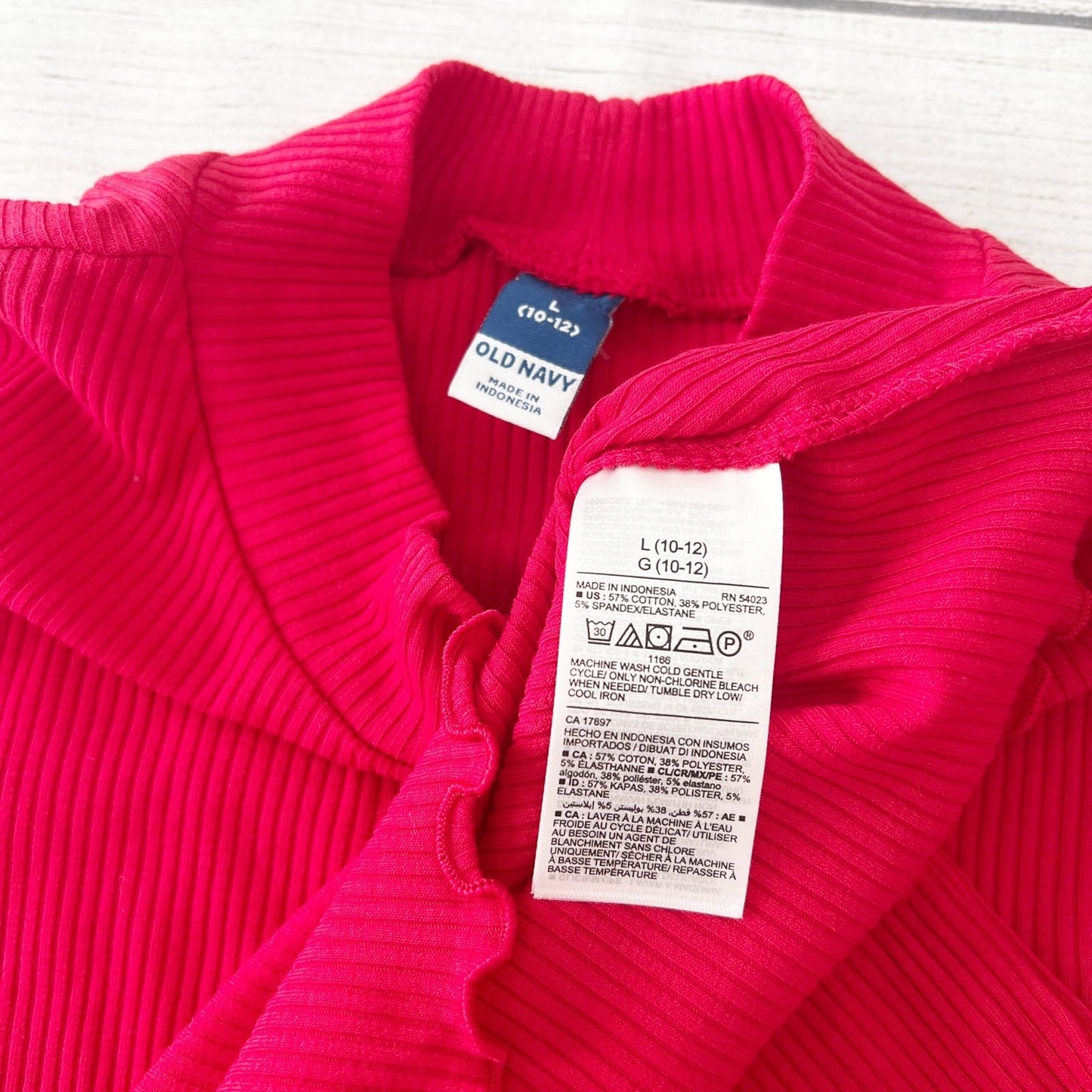 10-12 | Ribbed Shirt