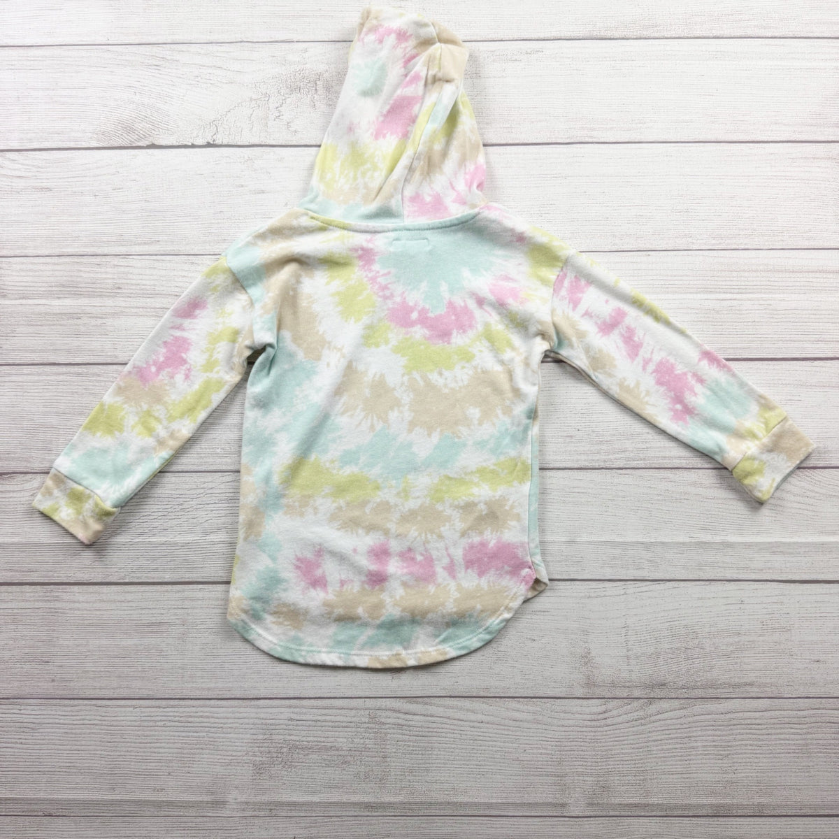 Grayson Mini Toddler Girls Tie Dye Hoodie 5T Pastel Long Sleeve Multicolor 5T
